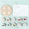 Science Discovery Disery Cycle Life Cycle Montessori Kit Biology Education Toys for Kids Sensory Tray Sorting Sorting Dhek5