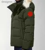 Mens Down Parkas Canadá Puffer Jaquetas Homens Designer Real Coyote Fur Outdoor Wyndham Windbreaker Jassen Outerwear Com Capuz Fourrure Manteau Down Jacket Coat Hiver