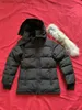 Women Down Parkas Kobiet puffer płaszcz w dół kurtka femme zewnętrzna odzież zewnętrzna prawdziwa kojot futro designer ciepły z kapturem wiatroodporny wodoodporny, wyściełany gęstwy płaszcz hiver