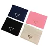 Luxury Designer Card Holders Purse Fashion Womens Men Purs med Box Double Sided Credit Cards Coin Mini Walls Handväskor P50117209M