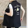 Męskie kamizelki Mężczyźni Suits Dress Vest Slim Slime Breas Bat Modna kamizelka Street Punk Rock Long Plus Size 5xl 230909