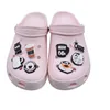 Parti di scarpe Accessori Jibz Clog Sandali da uomo Nuova forma Fascino 2D Morbido Pvc Charms Tendenza Fibbie Decorazioni Adatto per bambini Bomboniere Braccialetti Dro Dhl5J