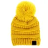 Chapeau de bébé doux automne hiver garçons filles chapeaux chauds casquette nouveau-né infantile couleur bonbon tricoté Pom Pom chapeau bonnets coton enfants accessoires