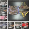 Kadın mayo tasarımcısı bikini kadın mayo seksi kızlar mayo yaz mayo plaj bikinis set mektup desen kadın bodysuit yüzme giyim çift erkek t