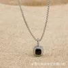 Diamond Pendant Necklaces Dy Jewelry Chain Necklace Designers Men Womens Fashion Black Onyx Petite Vintage Hip Hop Chain Pendants 248e