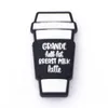 チャーム1PCS PVCシューズバックルアクセサリーdiyカラーフドリンクキャットコーヒーカップシューズボタン詰まりのための装飾ギフトドロップ配達ot6au