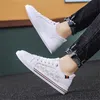 2023 tapas nuevas marca de calidad zapatos casuales para hombre diseñadores de lujo al aire libre zapatillas de deporte plataforma de moda plana pu zapatillas de deporte de cuero