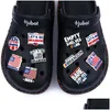 Athletic Outdoor Lets Go Brandon Custom Pvc Rubber Clog Shoe Charms For Accessory Drop Delivery Otphg