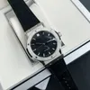 42 mm gd Calfskin klasyczny rozmiar w pełni szafirowy pasek mechaniczny 2023 Automatyczny nowy szklany zegarek męski złota xaarc