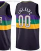 2023-24 Camisas de basquete impressas Zion 1 Williamson CJ 3 McCollum Brandon 14 Ingram Jonas 17 Valanciunas Larry 22 Nance Jr.