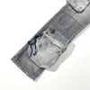 Die att!co Jeans-Cargohosen der Luxusmarke Designer 23, Frühherbst, neue Taschen-Cargohosen, Damenhosen, Hosen für Damen, Caprihosen, Hosenanzüge, Trainingsanzüge für Damen