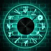 Power Electrician Lineman Silhouette LED Illumination Wall Clock High risk Lineworker Multi Color Changing Decor LED Wall Light X0240O