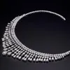 Ensembles de bijoux de mariage Dubai Nigeria afrique 4 pièces ensemble femmes zircon cubique fête de mariée luxe CZ cristal 230909