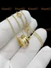 Zero Designer Necklace Women Classic Designers Luxury B Jewelry Pendant Halsband för Lady WS2N