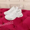 Nya topp heta män kvinnor skor modedesigner sneakers högkvalitativ gummiläder andas sule sneakers storlek 35-41 FD230206