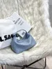 ABV Designer Totebag Mini Jodei Candy Skin Embryo Lamb Skin Woven Lunch Box Bag