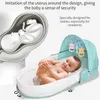 Slapen Babybed Wiegjes Pasgeborenen Nest Reisbedden Opvouwbare Babynest Klamboe Wieg Baby Slaapmand Voor 0-24month254A