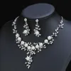 Wedding Jewelry Sets Pearl Necklace Set Womens Alloy Bridal for Women Accessories 230909