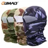 Zomer Tactische Bivakmuts Volgelaatssjaal Masker Hoofddeksel Wandelen Airsoft Camo Militaire Fietsen Jacht Paintball Zonnehoed Mannen 220512631