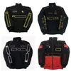 2022 NY F1 Formel One Racing Jacket Autumn and Winter Full Embroidery Logo Cotton Clothing Spot 2737