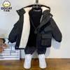 Giubbotti 3 12 anni Autunno Inverno Ragazzi giacca per bambini Moda calda Cappotto per bambini Con cerniera Capispalla Regalo di compleanno Abbigliamento per bambini 230909