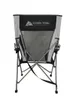 Camp Furniture Ozark Trail Tension 2-in-1-Mesh-Schaukel-Campingstuhl, grau und schwarz, abnehmbare Wippen, für Erwachsene HKD230909