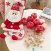 Sac à bonbons décoratif pour arbre de noël, décoration de noël tricoté 3D, sac cadeau bonhomme de neige pour vieil homme, GC2292