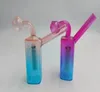Glaspanna bong med vattenpipa tjock pyrex återvinna oljeriggar rakt för rökning av vattenrör