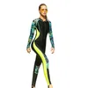 WetS Surysuits SBART Women Lycra Necra Szybkie surfing Wstearfishing Swimsuits Wyściełane nurkowanie Triathlon Wet Sui232Q