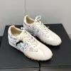 Kvinnors sneakers damer klänning skor tweed mocka sportsko snörning utomhus fritid sko gummisula designer runnin tränare vandring atletisk lågskuren casual sko