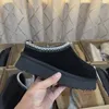 Projektantka Australia Buty Botki Tazz Winter Kaptaki Tasman Fur Slajdy klasyczne Ultra Mini Platform Bot-On Les Petites Suede Wool Blend Booties Comfort 056