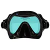 Diving Masks Mirrored Tempered Glass Lens Scuba Mask With Antifog160A