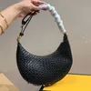 Designer de luxe classique Nano graphie sacs à bandoulière sacs à main Italie Roma marque 7A qualité demi-lune femmes crochet fourre-tout pochette sac à bandoulière en cuir de mode