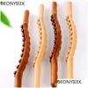 Other Health Beauty Items Fl Body Masr 820 Beads Rolling Pin Back Needle Mas Tendons Beech Wood Scra Stick Point Treatment Guasha Dhipt