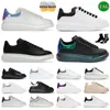 2023 HOT scarpe da donna da uomo firmate Leather Lace Up bianco da uomo Suola espadrillas appartamenti oversize piattaforma in velluto scamosciato espadrillas casual