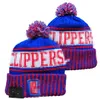 2023 Los Angeles''clippers''beanie Baseball North American Team Side Patch Winter Wool Sport Knit Hat Skull Caps Gorros