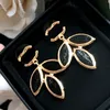 Delicacy Style Charm Ear Stud Earrings Luxury Designer Brand Letter Earrings Loop Drop Gold Plated Silver Copper Women Valentine Day Gift For Girlfriend
