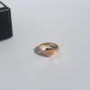 Designer nagelring luxe sieraden Midi-ringen voor dames heren Titanium staallegering Verguld proces Mode-accessoires Nooit Fade185s