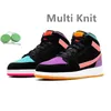 Mid Cut Basketballschuhe für Männer Frauen Sneaker Panda Space Jam Smoke Grey Camo Diamond Digital Pink Dutch Green Sesame Paint Drip Herren Trainer Sport Sneakers GAI