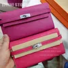 Portafogli classici da donna Portafogli Borse pochette Borse Portamonete di alta qualità Moda donna TOGO Portamonete in pelle di vitello Carta passaporto Hold300i