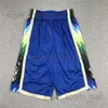 Printed Basketball Shorts Antetokounmpo Middleton Holiday Team Trillest shorts 2022-2023 City Zip pocket White271y