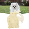 Odzież dla psa ubrania dla zwierząt stylowo -dekoracyjna modna modna gęstna spódnica na zewnątrz zapasy na szczeniaki kamizelka sukienki