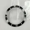 Classic 38mm high quality black luminous ceramic bezel insert for 40mm SUB men's watches Be1297o