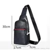 Mini Handbag Teenager Boys Chest Bags Adult Practical Bag Men Casual Travel Outdoor Sports Bicycle Shoulder Bags PU Black2708