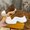 Women Archlight 2.0 Platform loafers Shoes Designer Round Toe Muffin Platform Casual Shoes Fashion Leather Boots