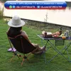 Obozowe meble Ultralight Składane krzesło Travel Outdoor Camping Fishing Beach Turin Narzędzie piknikowe Superhard wysokie obciążenie przenośne siedzenie wielofunkcyjne HKD230909