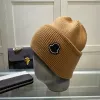 Designer Skull Caps Marchio di moda Beanie per uomo Cappelli invernali caldi Berretti in cashmere da donna Berretto in cotone nero per uomo Viaggio 5 colori Hot -6