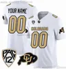 2023 NCAA Colorado Buffaloes maglie da calcio 2 Shedeur Sanders 12 Travis Hunter College personalizzato cucito nero bianco uomo donna gioventù taglia S-6XL