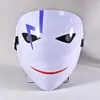 Autres événements Fournitures de fête Clown drôle plus sombre que le visage noir Bouche Femmes Hommes Cosplay Masques Mascarade Ball Adulte Enfants Noël 257r