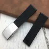 New Bracelet Silicone rubber Watch Band For Breitling strap for Avenger Super Ocean Rubber Watchband Sport 24mm Tool logos327K